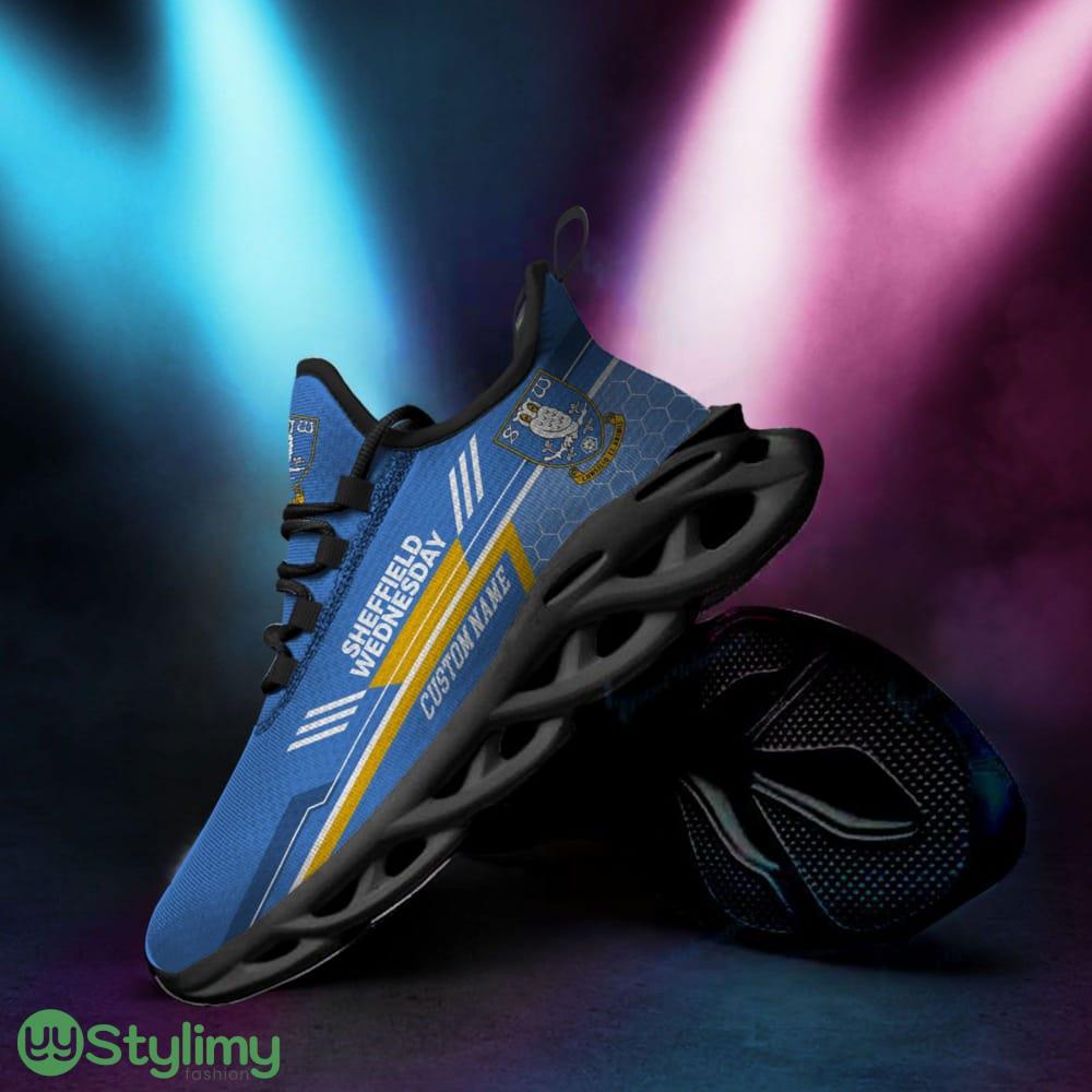 Sheffield Wednesday Logo Pattern Custom Name 3D Max Soul Sneaker Shoes 2 Sheffield Wednesday Logo Pattern Custom Name 3D Max Soul Sneaker Shoes - Sheffield Wednesday Logo Pattern Custom Name 3D Max Soul Sneaker Shoes_2