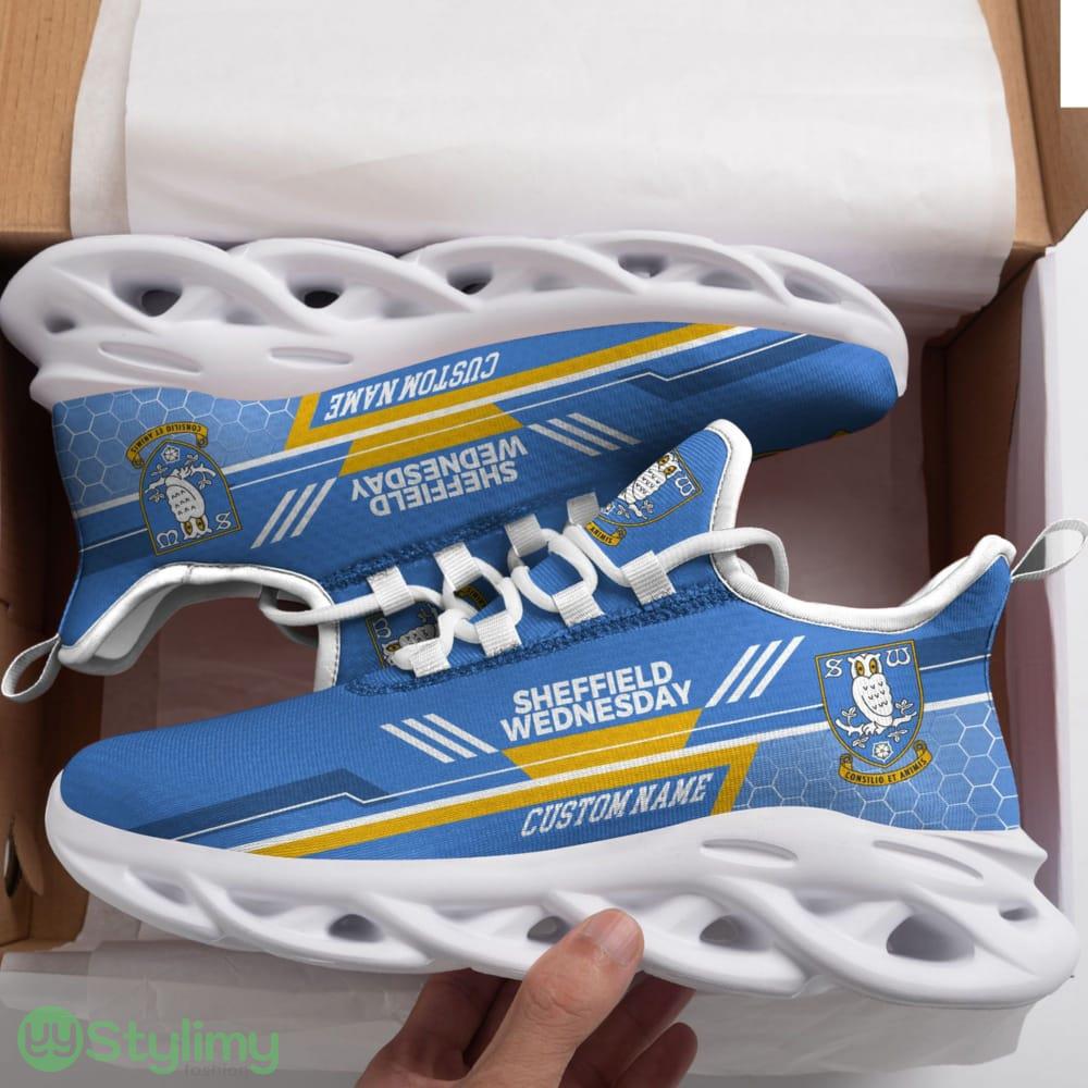 Sheffield Wednesday Logo Pattern Custom Name 3D Max Soul Sneaker Shoes 3 Sheffield Wednesday Logo Pattern Custom Name 3D Max Soul Sneaker Shoes - Sheffield Wednesday Logo Pattern Custom Name 3D Max Soul Sneaker Shoes_3