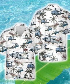Sikorsky SH-60 Seahawk Hawaiian Shirt - Sikorsky SH-60 Seahawk Hawaiian Shirt