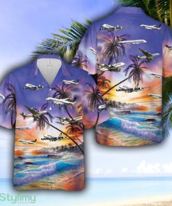 Singapore Airlines Airbus A350 Hawaiian Shirt - Singapore Airlines Airbus A350 Hawaiian Shirt