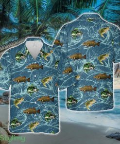 Smallmouth bass Fishing Hawaiian Shirt - Smallmouth bass Fishing Hawaiian Shirt