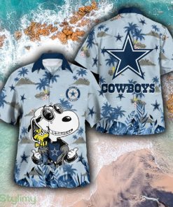 Snoopy Cowboys Modern All Over Print Hawaiian Shirt And Short Combo Men And Women Gift - Snoopy Cowboys Hawaii Shirt_1