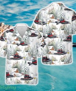 Snow groomer Christmas Hawaiian Shirt - Snow groomer Christmas Hawaiian Shirt