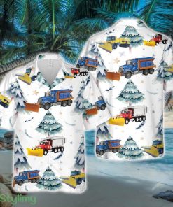 Snowlpow Truck Christmas Hawaiian Shirt - Snowlpow Truck Christmas Hawaiian Shirt