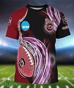 South Carolina Gamecocks Personalized Name Sport 3D T-Shirt Product Photo 1