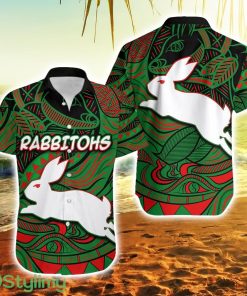 South Sydney Rabbitohs Tribal Style Hawaiian Shirt For Men And Women Product Photo 1