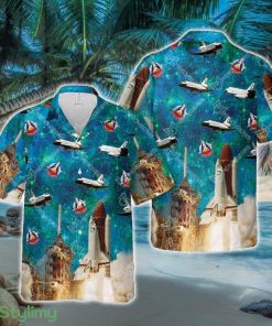 Space Shuttle Columbia Hawaiian Shirt - Space Shuttle Columbia Hawaiian Shirt