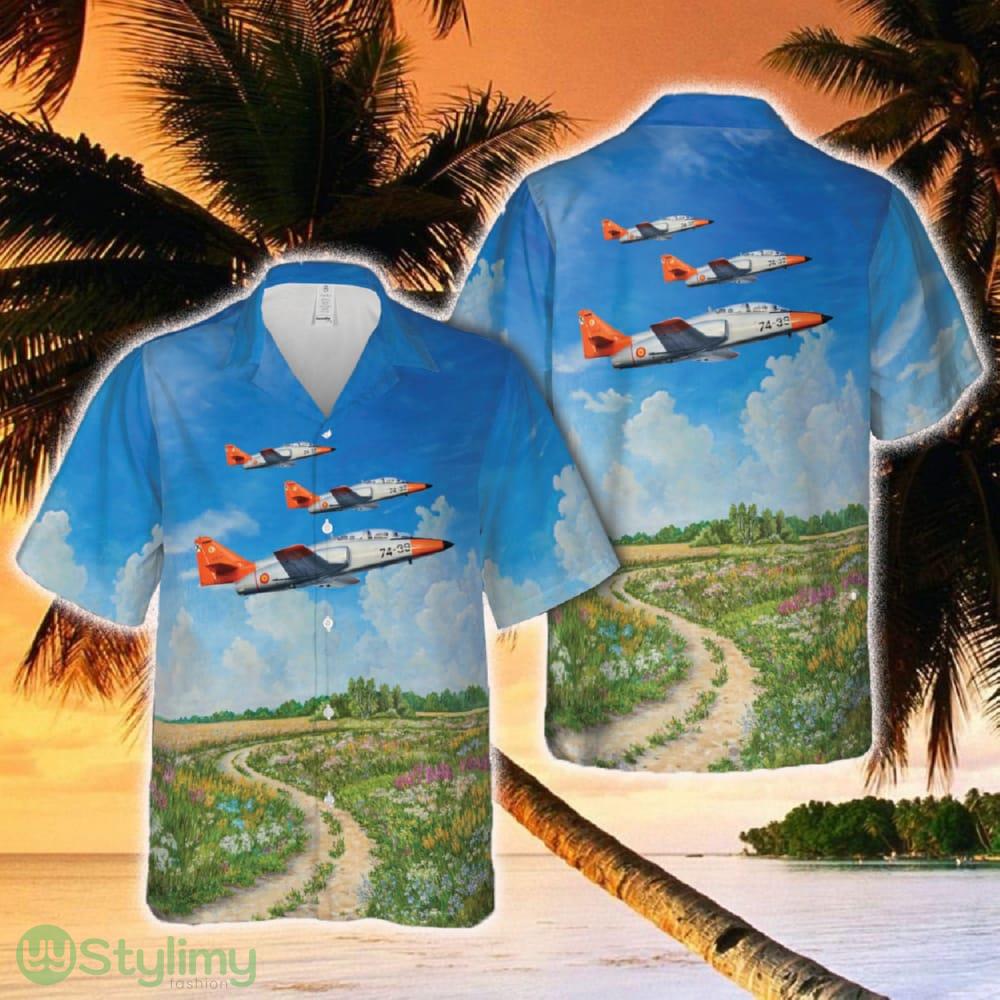 Spanish Air Force CASA C-101EB Aviojet E25-88 (cn EB01-88-102) Hawaiian Shirt 2 Spanish Air Force CASA C-101EB Aviojet E25-88 (cn EB01-88-102) Hawaiian Shirt - Spanish Air Force CASA C-101EB Aviojet E25-88 (cn EB01-88-102) Hawaiian Shirt
