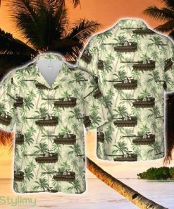 Spanish Army M109A1, of the Regimiento Artilleria de campana numero 11 Hawaiian Shirt - Spanish Army M109A1, of the Regimiento Artilleria de campana numero 11 Hawaiian Shirt