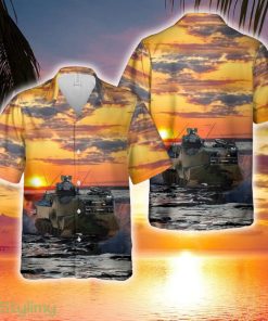 Spanish Marine AAV-7A1 Hawaiian Shirt - Spanish Marine AAV-7A1 Hawaiian Shirt