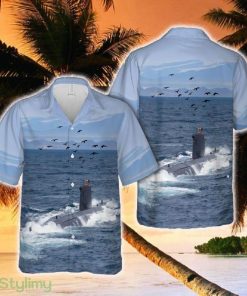 Spanish Navy Armada Submarine Galerna (S71) Hawaiian Shirt - Spanish Navy Armada Submarine Galerna (S71) Hawaiian Shirt