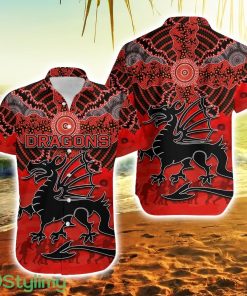 St. George Illawarra Dragons Anzac Day Aboriginal Hawaiian Shirt For Men And Women Product Photo 1