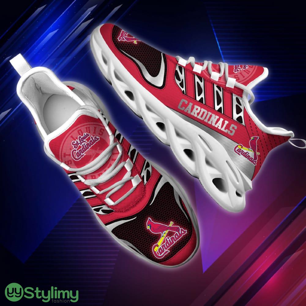 St. Louis Cardinals Evoke Sports Sneakers Ideas For Men And Women Gift Max Soul Shoes 2 St. Louis Cardinals Evoke Sports Sneakers Ideas For Men And Women Gift Max Soul Shoes - St. Louis Cardinals Customized Clunky Shoes For Sports Enthusiasts H39618_2