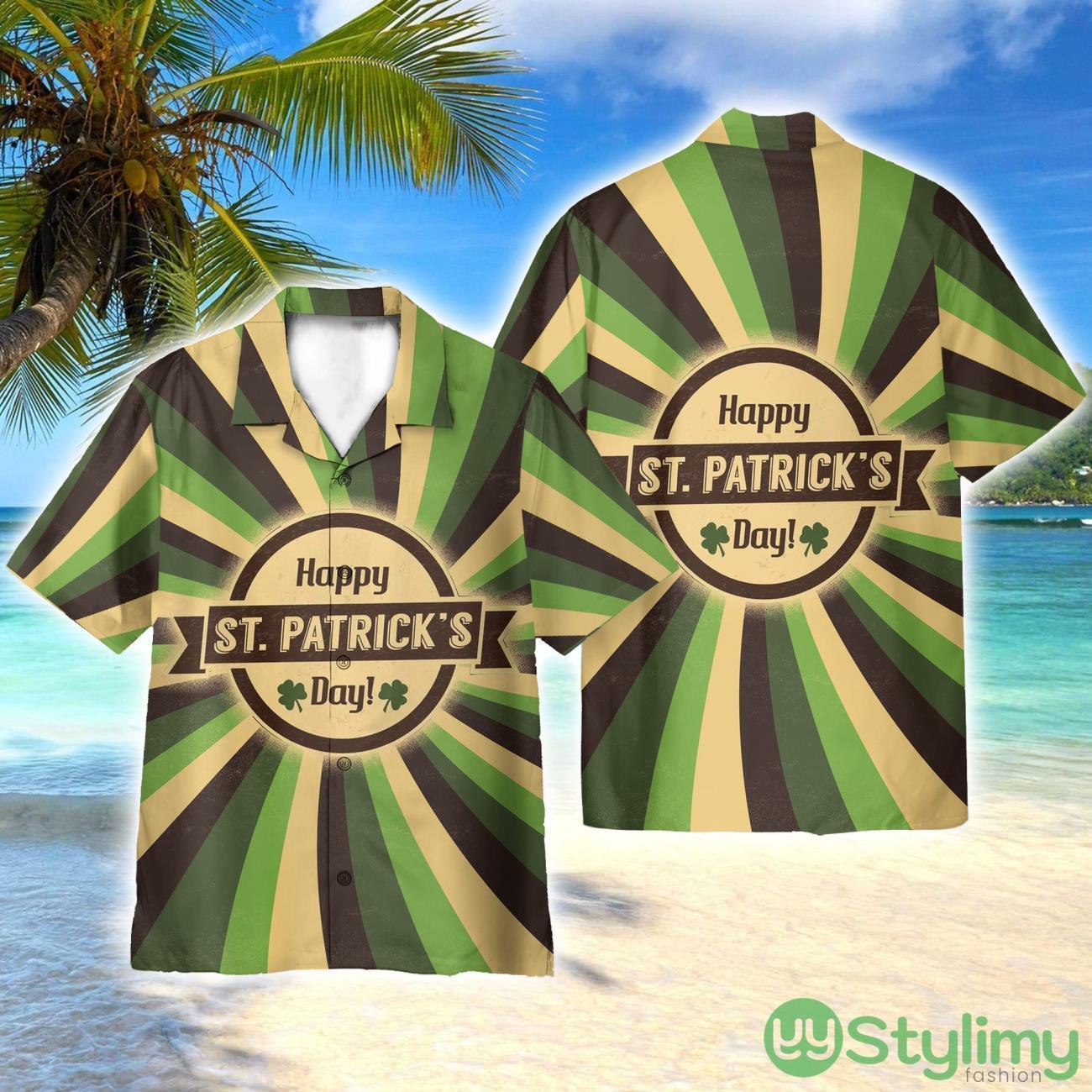 St PatrickDay Irish Vintage 3D Printed Beach Shirt Men Women Hawaiian Shirt 2 St PatrickDay Irish Vintage 3D Printed Beach Shirt Men Women Hawaiian Shirt Product Photo 1