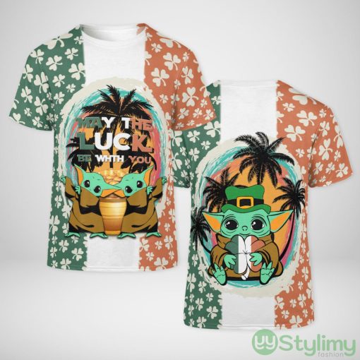 St. Patrick's Day - May The Luck Be With You T Shirt Product Photo 1