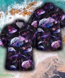 ST Starships Classic Brand New 3D Hawaiian Shirt And Short Combo Gift For Fans - ST Starships Hawaii Shirt_1