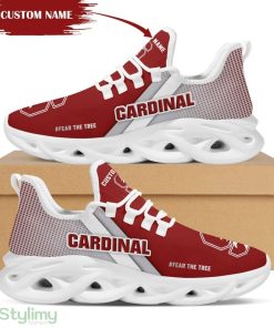 Stanford Cardinal Logo Custom Name Pattern 3D Max Soul Sneaker Shoes - Stanford Cardinal Logo Custom Name Pattern 3D Max Soul Sneaker Shoes_1