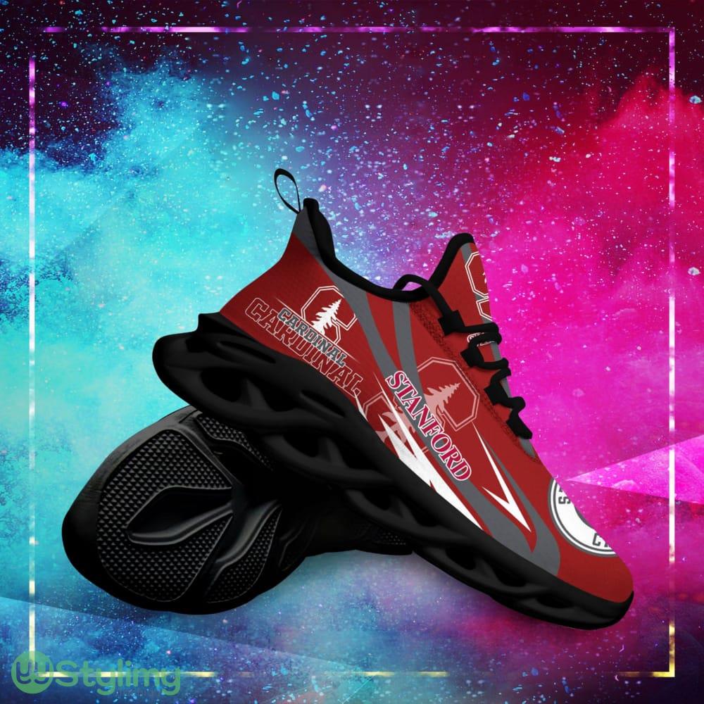 Stanford Cardinal Logo Pattern Custom Name 3D Max Soul Sneaker Shoes In Red 4 Stanford Cardinal Logo Pattern Custom Name 3D Max Soul Sneaker Shoes In Red - Stanford Cardinal Logo Pattern Custom Name 3D Max Soul Sneaker Shoes In Red_4