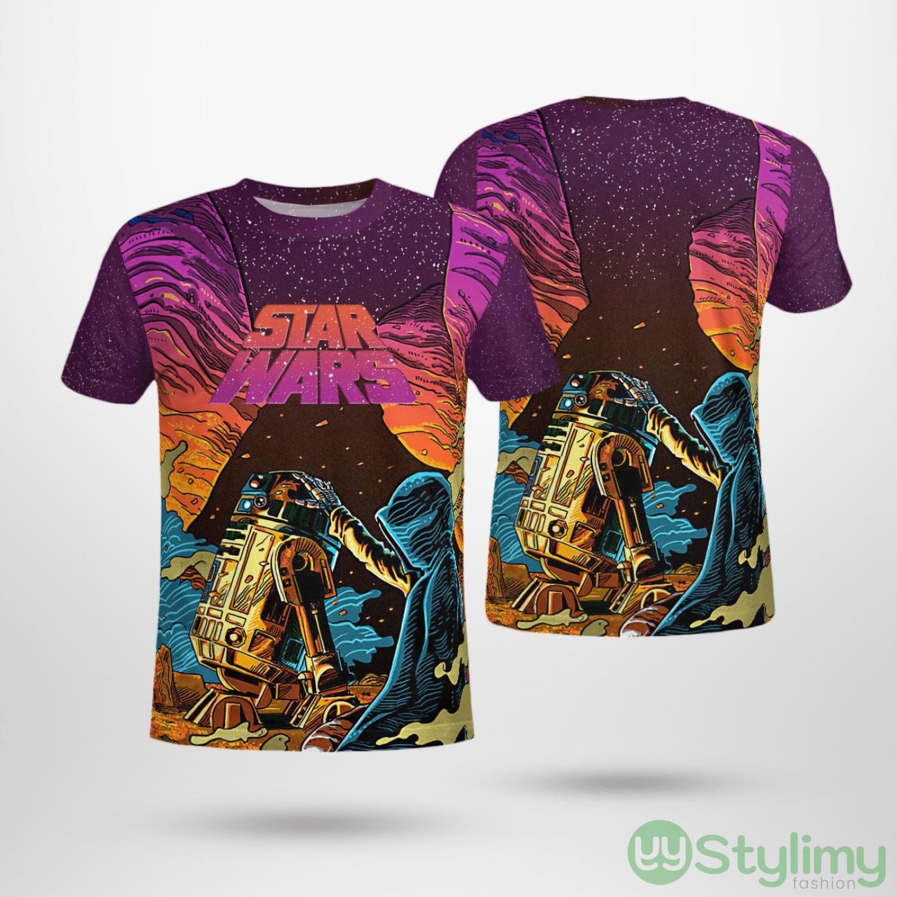 Star Wars - Be Strong AOP T-Shirt Unisex For Men And Women 2 Star Wars - Be Strong AOP T-Shirt Unisex For Men And Women Product Photo 1