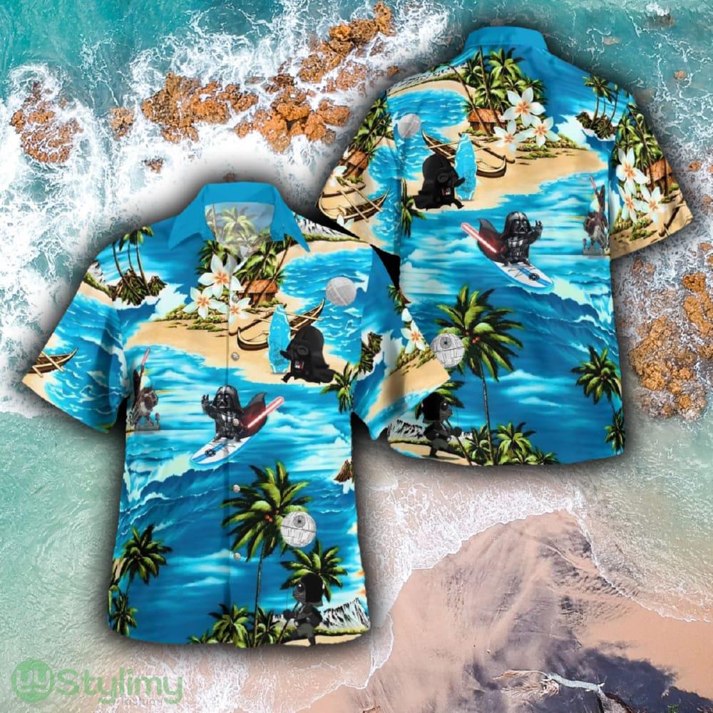Star Wars Chibi Collar Brand 3D Hawaiian Shirt And Short Combo Men And Women Gift 3 Star Wars Chibi Collar Brand 3D Hawaiian Shirt And Short Combo Men And Women Gift - SW Chibi Hawaiian Shirt_1