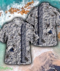 Star Wars Surface of Death Star Tropic Brand New Aloha Hawaiian Shirt And Short Combo For Men And Women - SW Surface of Death Star Hawaiian Shirt_1