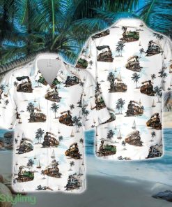 Steam Train Hawaiian Shirt - Steam Train Hawaiian Shirt