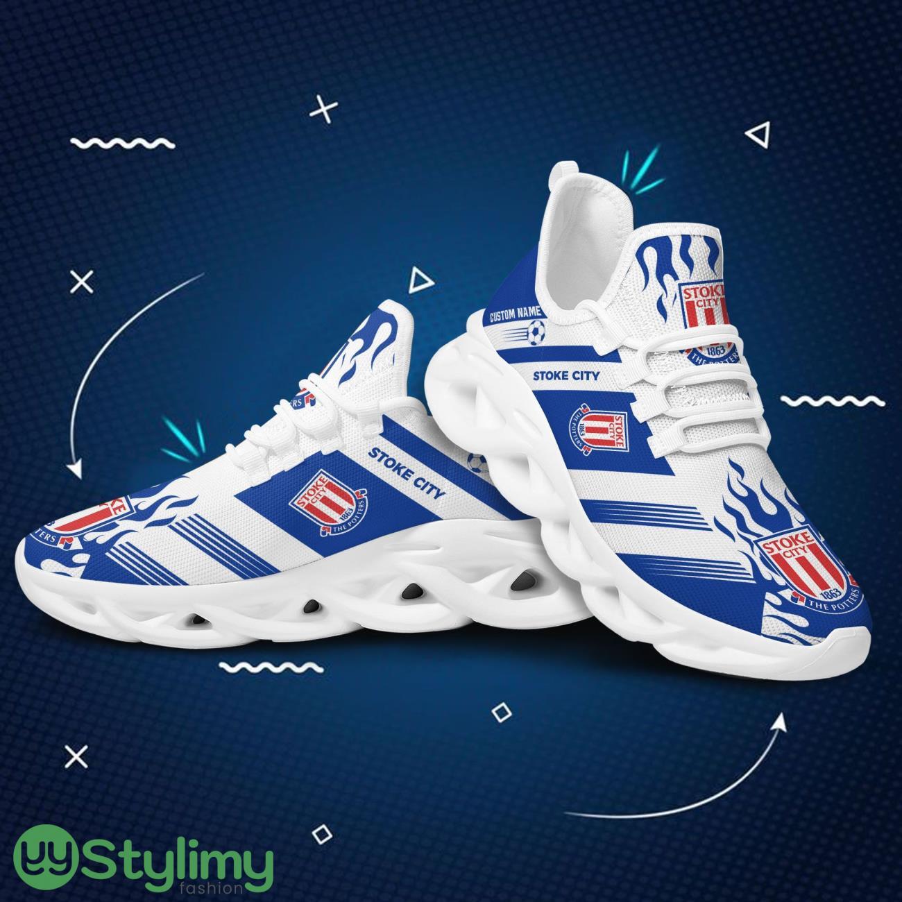 Stoke City Custom Personalized Max Soul Sneakers Running Sports Shoes 3 Stoke City Custom Personalized Max Soul Sneakers Running Sports Shoes Product Photo 3
