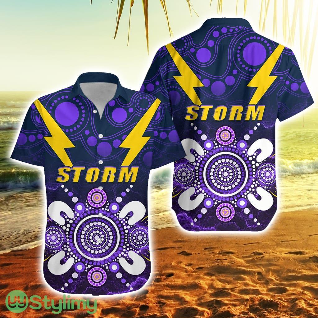 Storm Indigenous Melbourne Hawaiian Shirt For Men And Women 2 Storm Indigenous Melbourne Hawaiian Shirt For Men And Women Product Photo 1