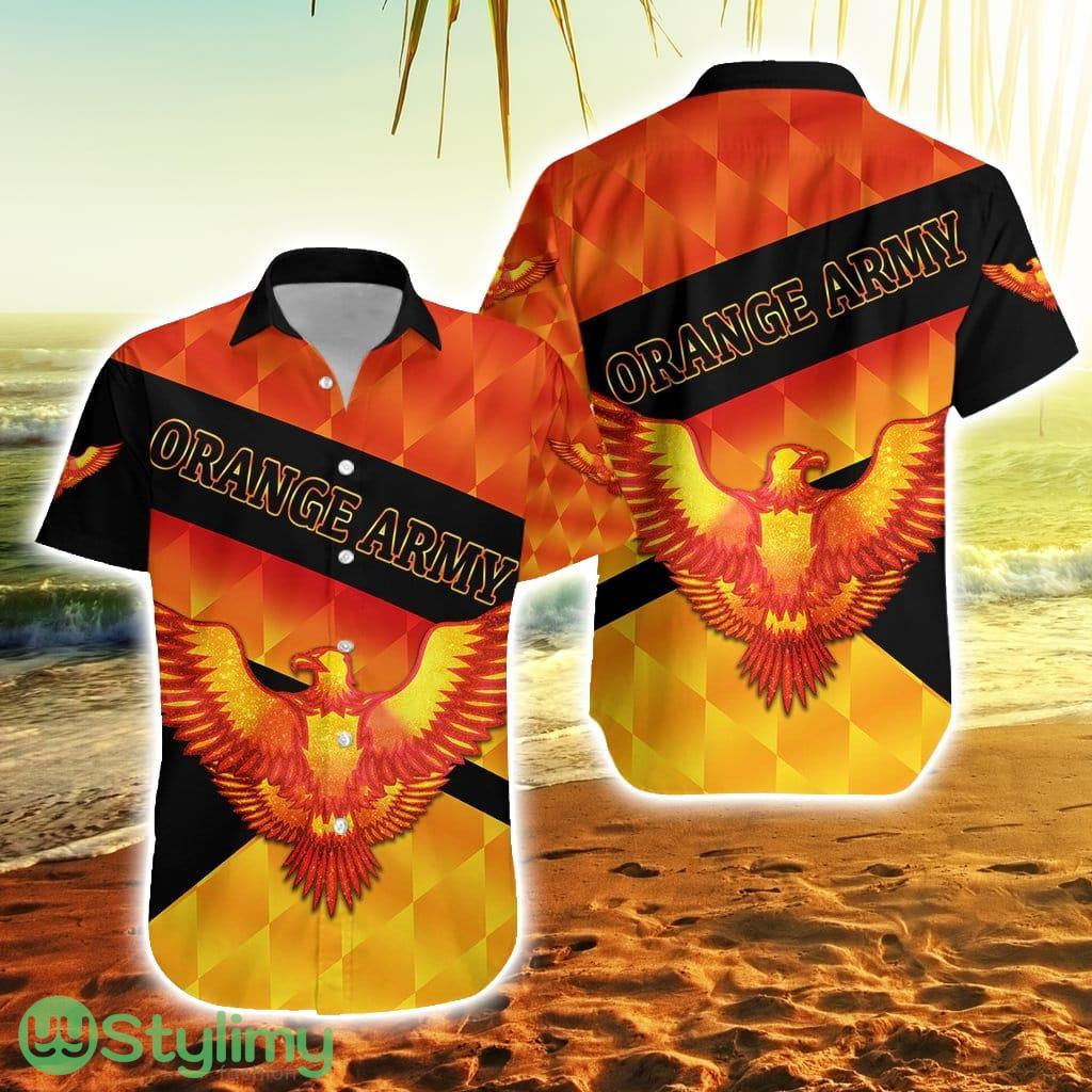 Sunrisers Hyderabad Orange Army Cricket Sporty Style Beachy Hawaiian Shirt For Men And Women 2 Sunrisers Hyderabad Orange Army Cricket Sporty Style Beachy Hawaiian Shirt For Men And Women Product Photo 1