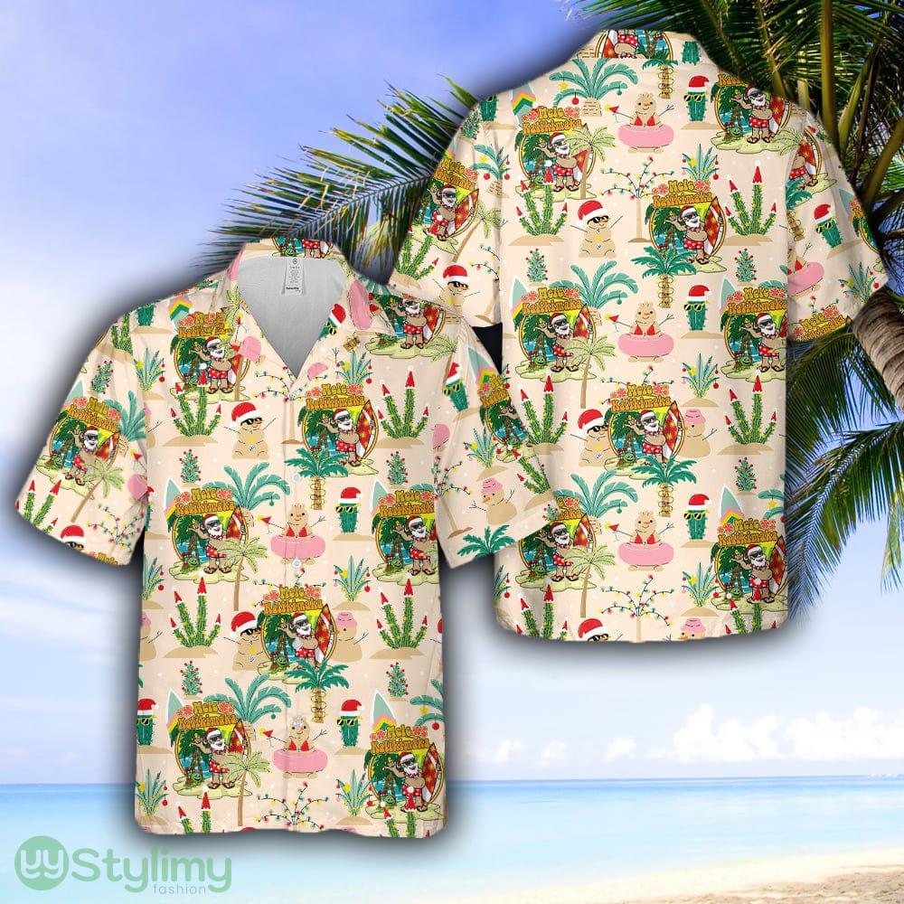 Surfer Santa Christmas Hawaiian Shirt 2 Surfer Santa Christmas Hawaiian Shirt - Surfer Santa Christmas Hawaiian Shirt