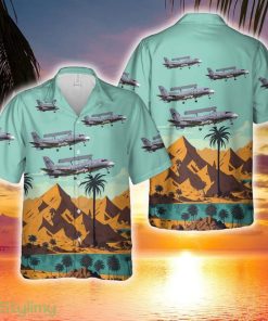 Swedish Air Force Saab S100B Argus (340AEW) Hawaiian Shirt - Swedish Air Force Saab S100B Argus (340AEW) Hawaiian Shirt