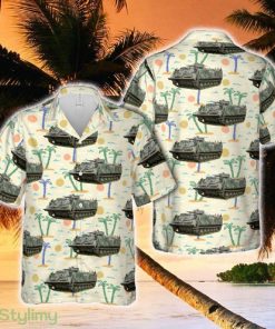 Swedish Army Bärgningsbandvagn 90 Hawaiian Shirt - Swedish Army Bärgningsbandvagn 90 Hawaiian Shirt