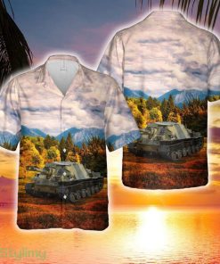 Swedish Army Infanterikanonvagn 103 Hawaiian Shirt - Swedish Army Infanterikanonvagn 103 Hawaiian Shirt