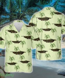 Swedish Army Strv-103 C in the early 1990s Hawaiian Shirt - Swedish Army Strv-103 C in the early 1990s Hawaiian Shirt