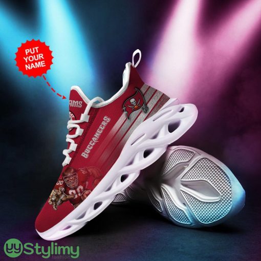Tampa Bay Buccaneers Personalized Name Max Soul Sneakers Running Sports Shoes
