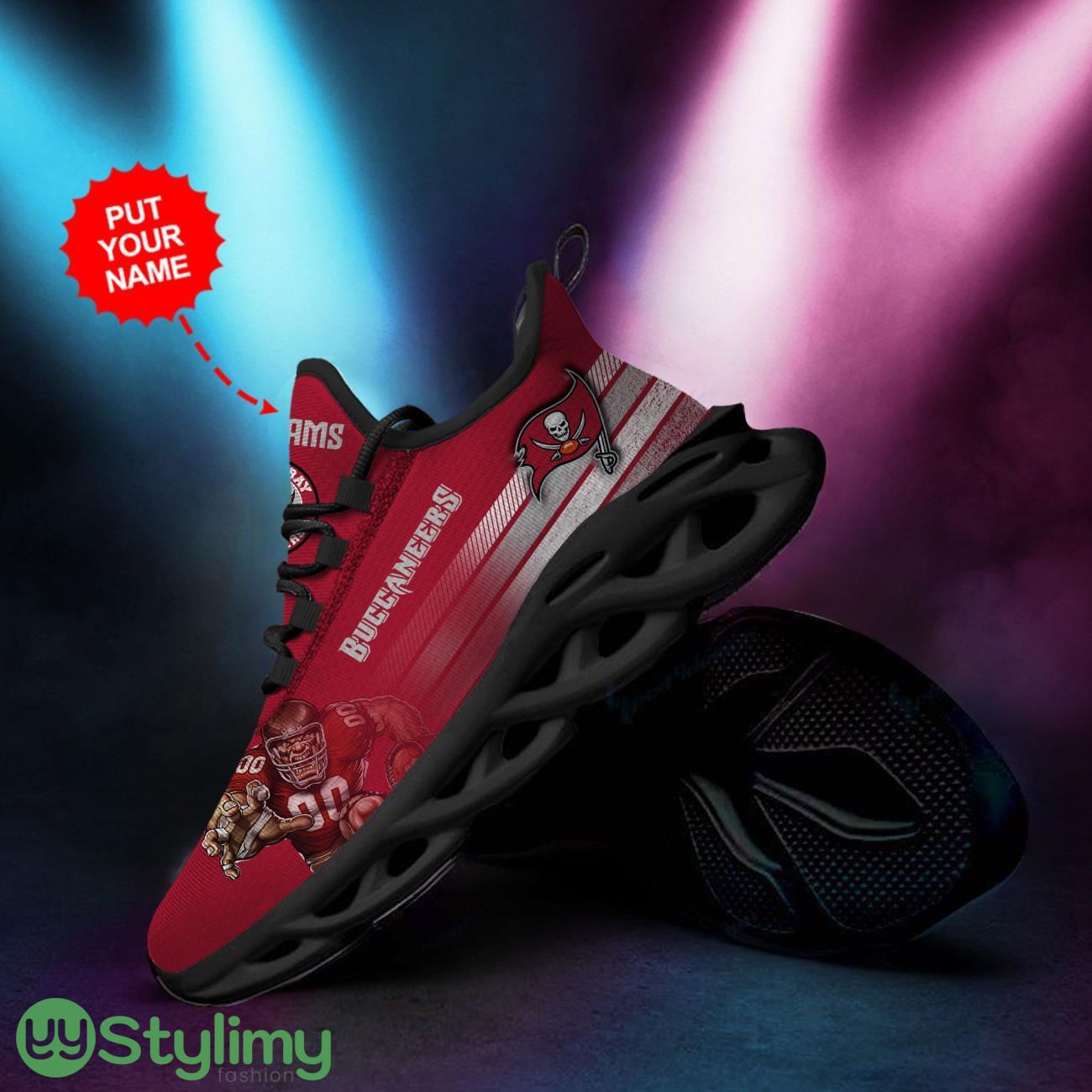 Tampa Bay Buccaneers Personalized Name Max Soul Sneakers Running Sports Shoes 6 Tampa Bay Buccaneers Personalized Name Max Soul Sneakers Running Sports Shoes Product Photo 1
