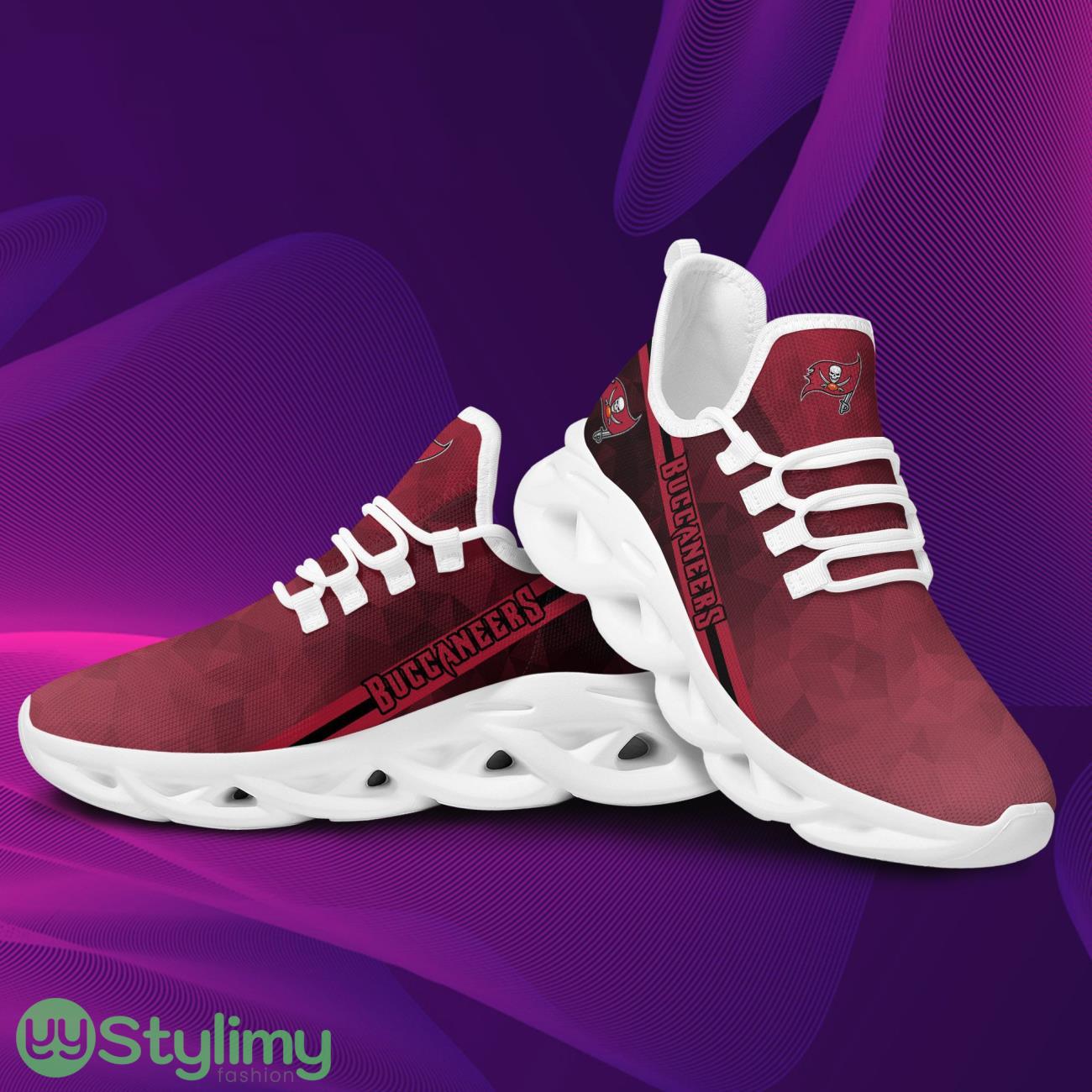 Tampa Bay Buccaneers Polygonal Design Trending Max Soul Clunky Sneaker Shoes 4 Tampa Bay Buccaneers Polygonal Design Trending Max Soul Clunky Sneaker Shoes Product Photo 4
