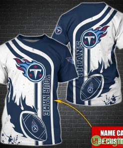 Tennessee Titans NFL Custom Name Special T-Shirt For Fans Product Photo 1
