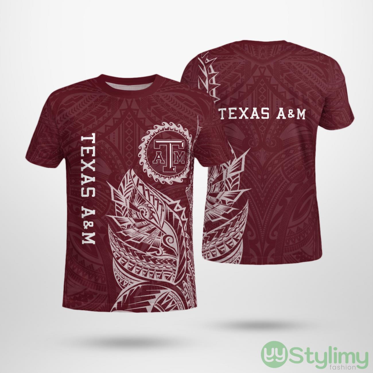 Texas A&m Aggies Football AOP T-Shirt Unisex For Men And Women 2 Texas A&m Aggies Football AOP T-Shirt Unisex For Men And Women Product Photo 1
