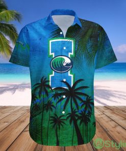Texas A&M-Corpus Christi NCAA Tropical Grunge Pattern Hawaii Shirt For Big Fans Product Photo 1