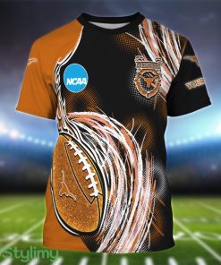 Texas Longhorns Personalized Name Sport 3D T-Shirt Product Photo 1