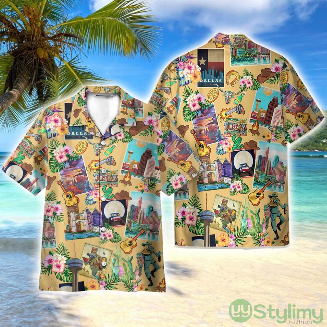 Texas Peace Life Style 3D Printed Beach Shirt Men Women Hawaiian Shirt 2 Texas Peace Life Style 3D Printed Beach Shirt Men Women Hawaiian Shirt Product Photo 1