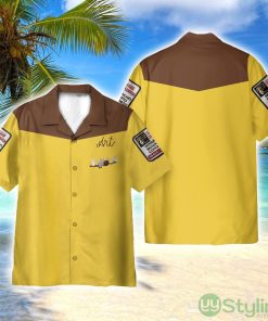 The Big Lebowski Movie Bowling Cosplay Costume 3D Printed Beach Shirt Men Women Hawaiian Shirt Product Photo 1