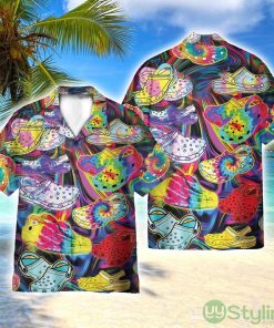 The Party Don't Start Til I Croc In 3D Printed Beach Shirt Men Women Hawaiian Shirt Product Photo 1