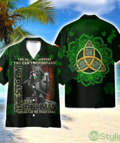 The Storm The Irishman 3D Printed Beach Shirt Men Women Hawaiian Shirt Product Photo 1