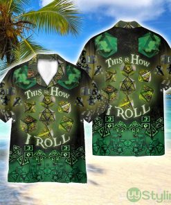 This Is How I Roll Dungeons & Dragons Game 3D Printed Beach Shirt Men Women Hawaiian Shirt Product Photo 1