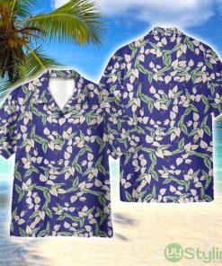 Tom Selleck Magnum Pi Movie Mini Anthurium Blue Cosplay Costume 3D Printed Beach Shirt Men Women Hawaiian Shirt Product Photo 1