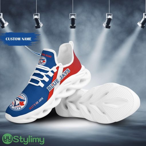Toronto Blue Jays Custom Personalized Name Max Soul Sneakers New Trends Sport Shoes Running Men Women Sports Shoes