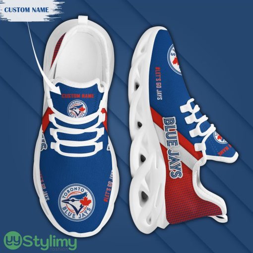 Toronto Blue Jays Custom Personalized Name Max Soul Sneakers New Trends Sport Shoes Running Men Women Sports Shoes