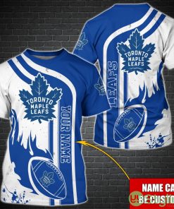 Toronto Maple Leafs NHL Custom Name Special T-Shirt For Fans Product Photo 1